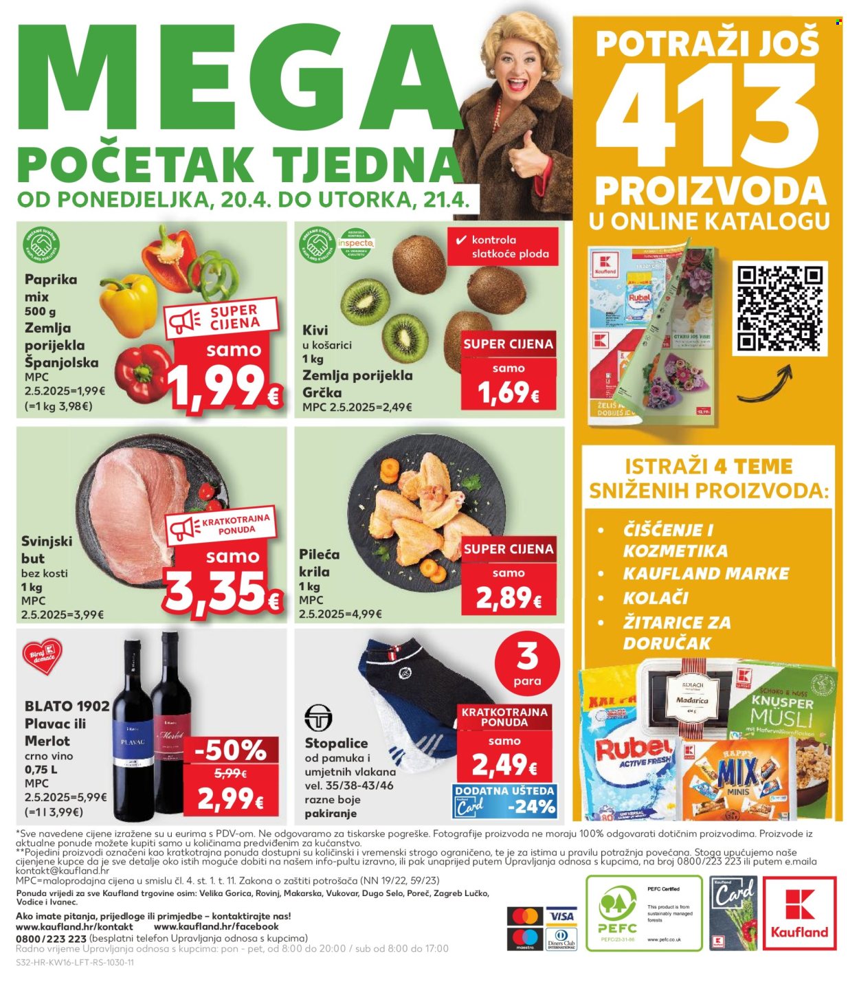 Kaufland katalog - 15.04.2026. - 21.04.2026. Stranica 32