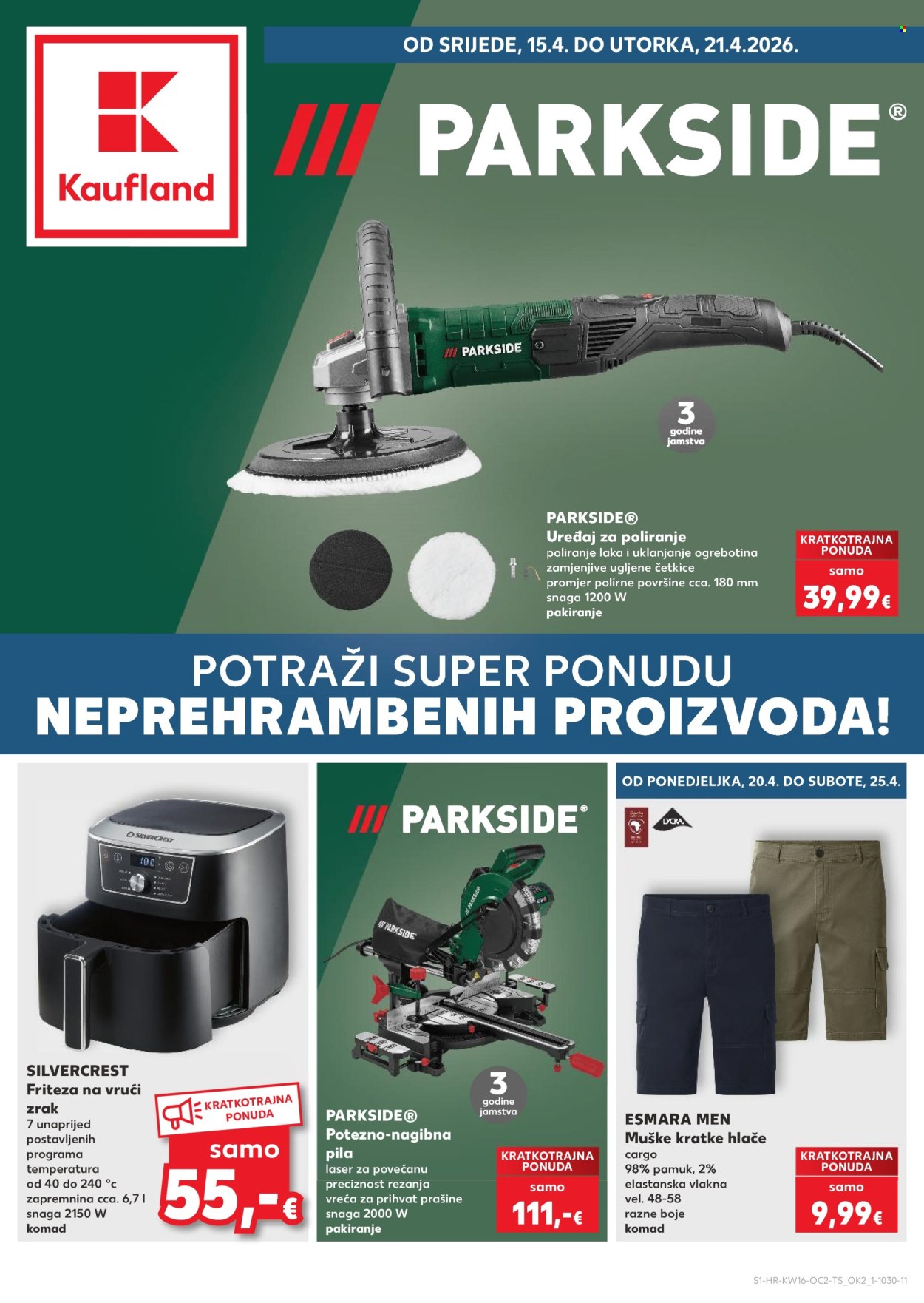 Kaufland katalog - 15.04.2026. - 21.04.2026. Stranica 1