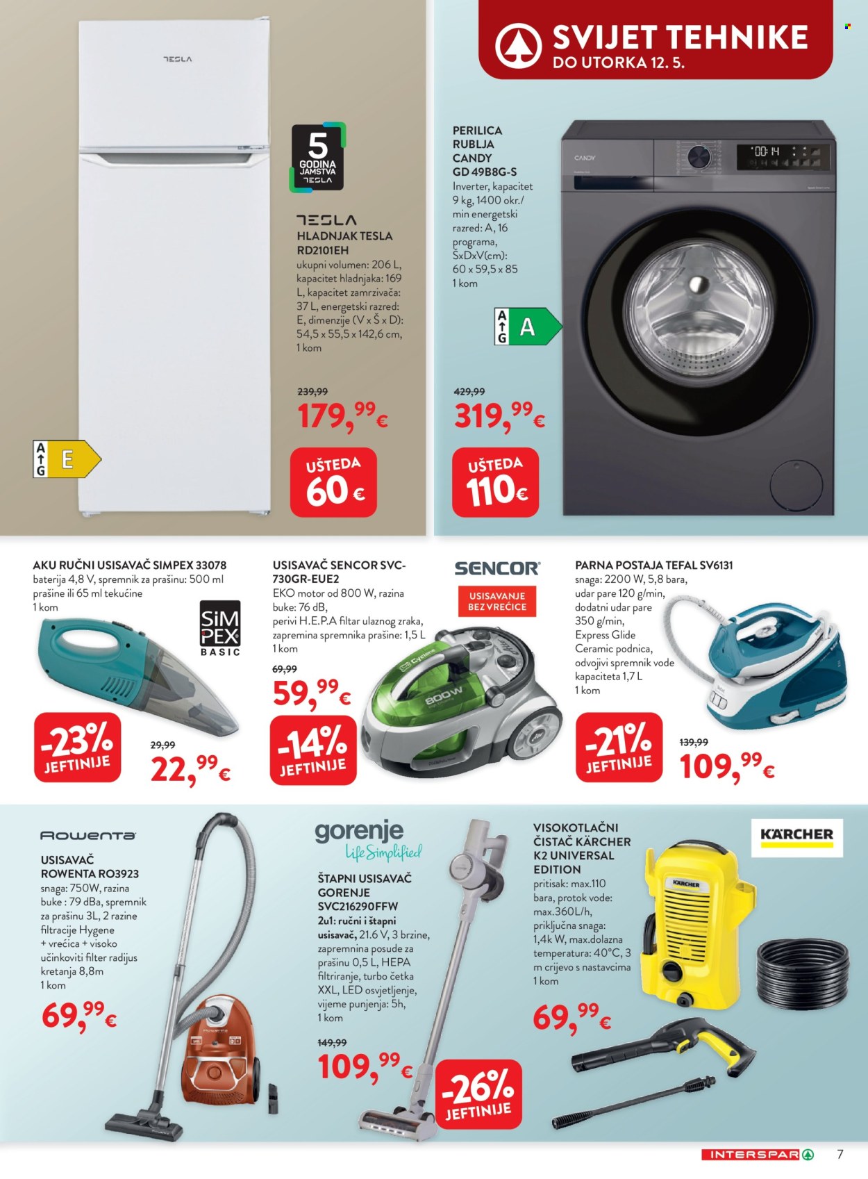 INTERSPAR katalog - 15.04.2026. - 12.05.2026. Stranica 7