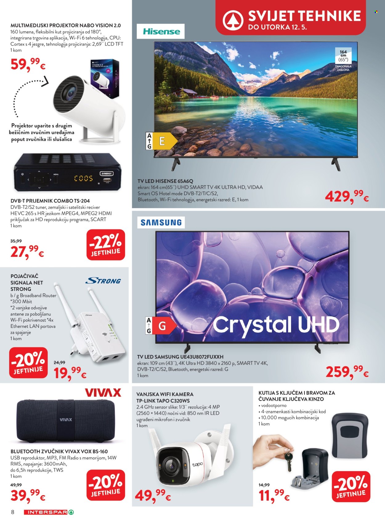 INTERSPAR katalog - 15.04.2026. - 12.05.2026. Stranica 8