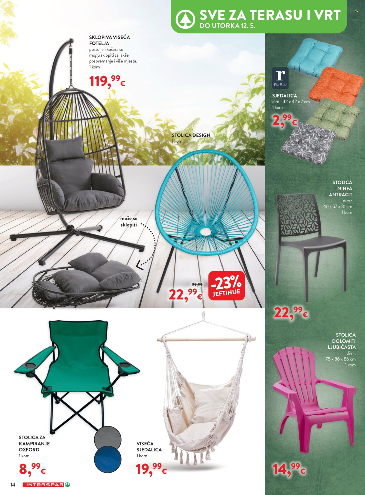 INTERSPAR katalog - 15.04.2026. - 12.05.2026. Stranica 14