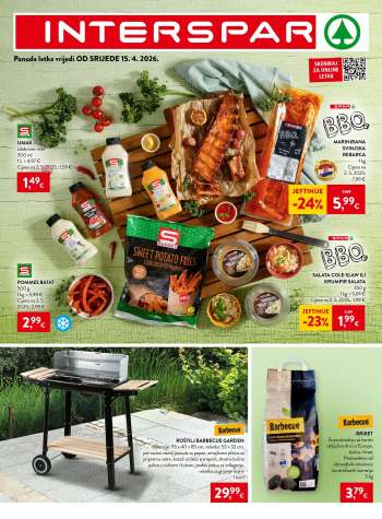 INTERSPAR katalog - 15.04.2026. - 21.04.2026.