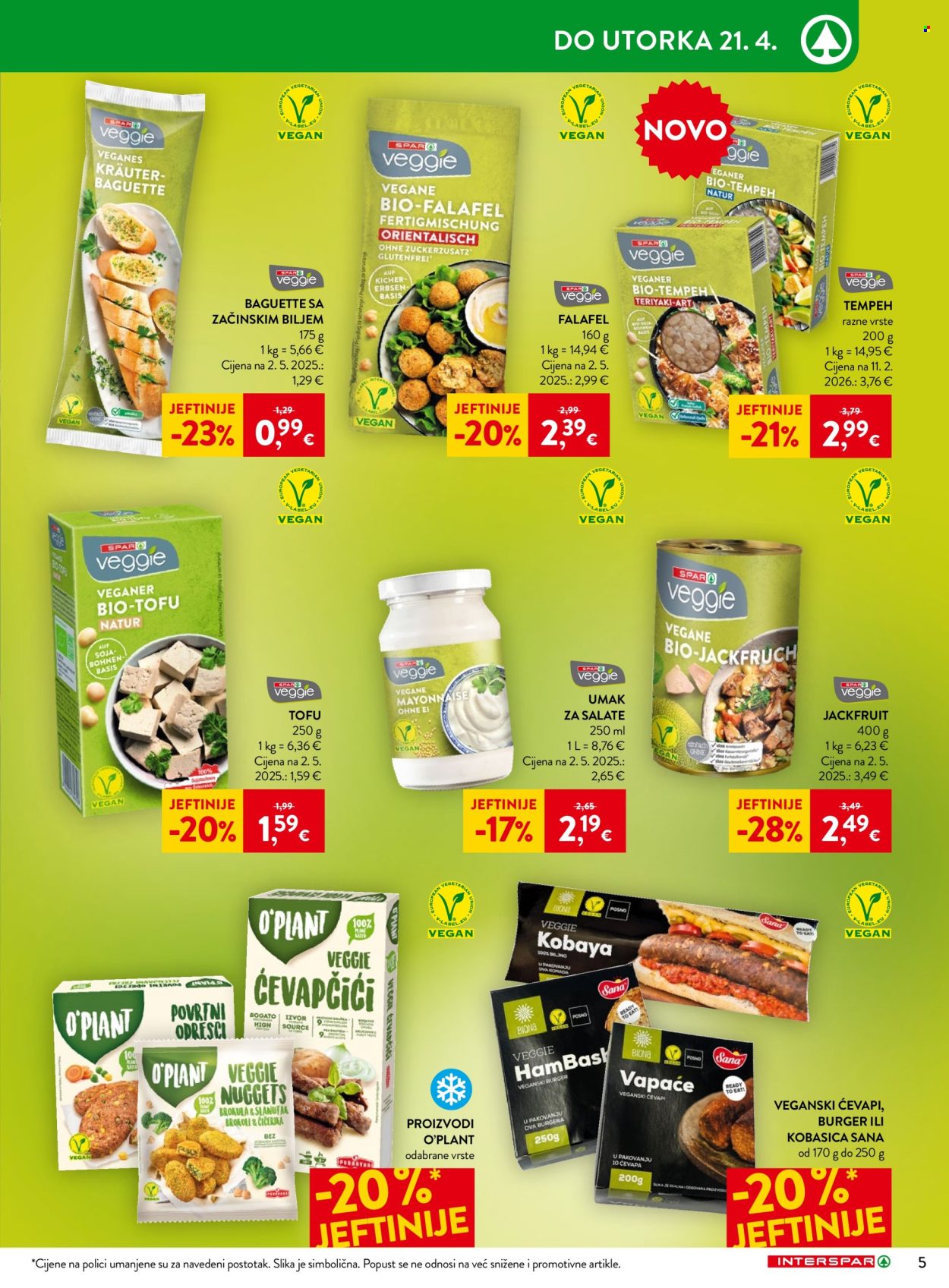 INTERSPAR katalog - 15.04.2026. - 21.04.2026. Stranica 5