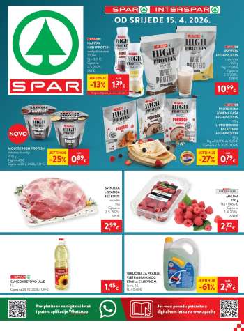 INTERSPAR katalog - 15.04.2026. - 21.04.2026.