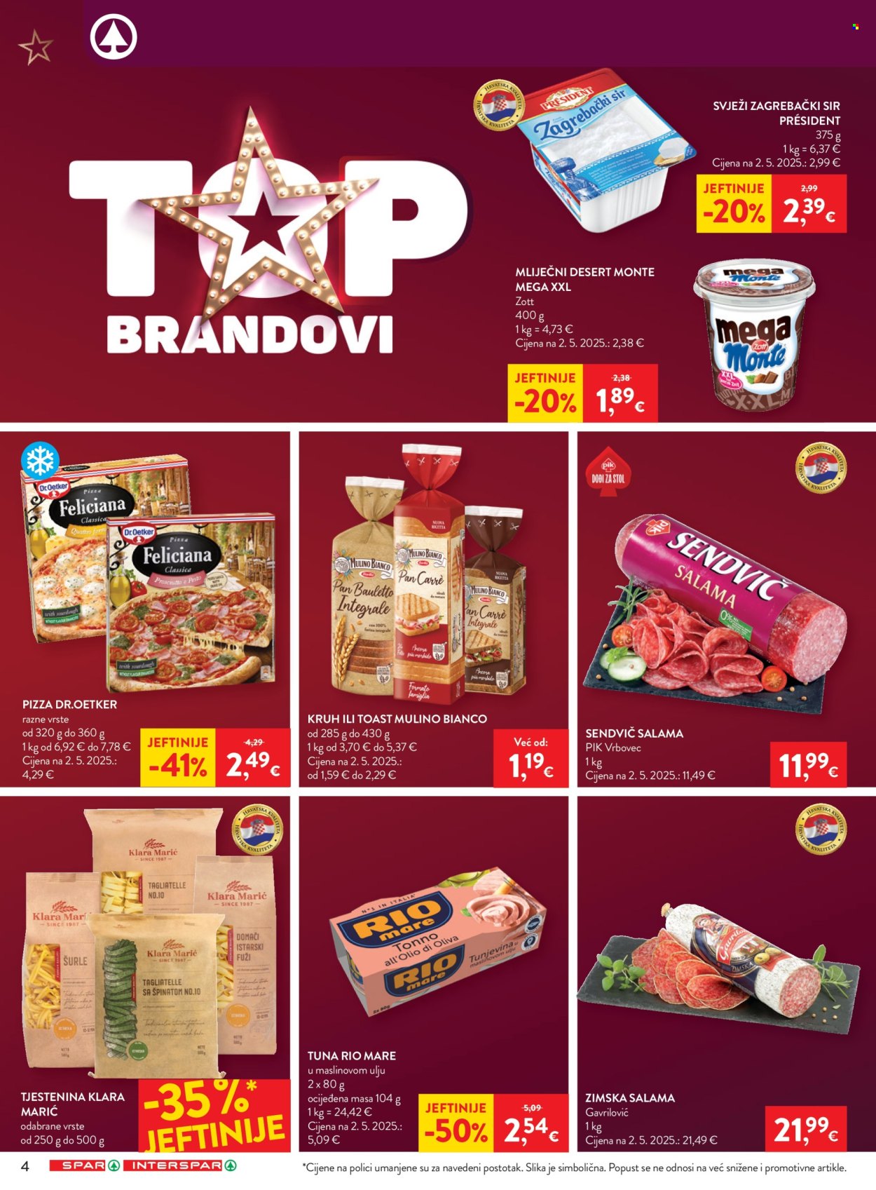 INTERSPAR katalog - 15.04.2026. - 21.04.2026. Stranica 4