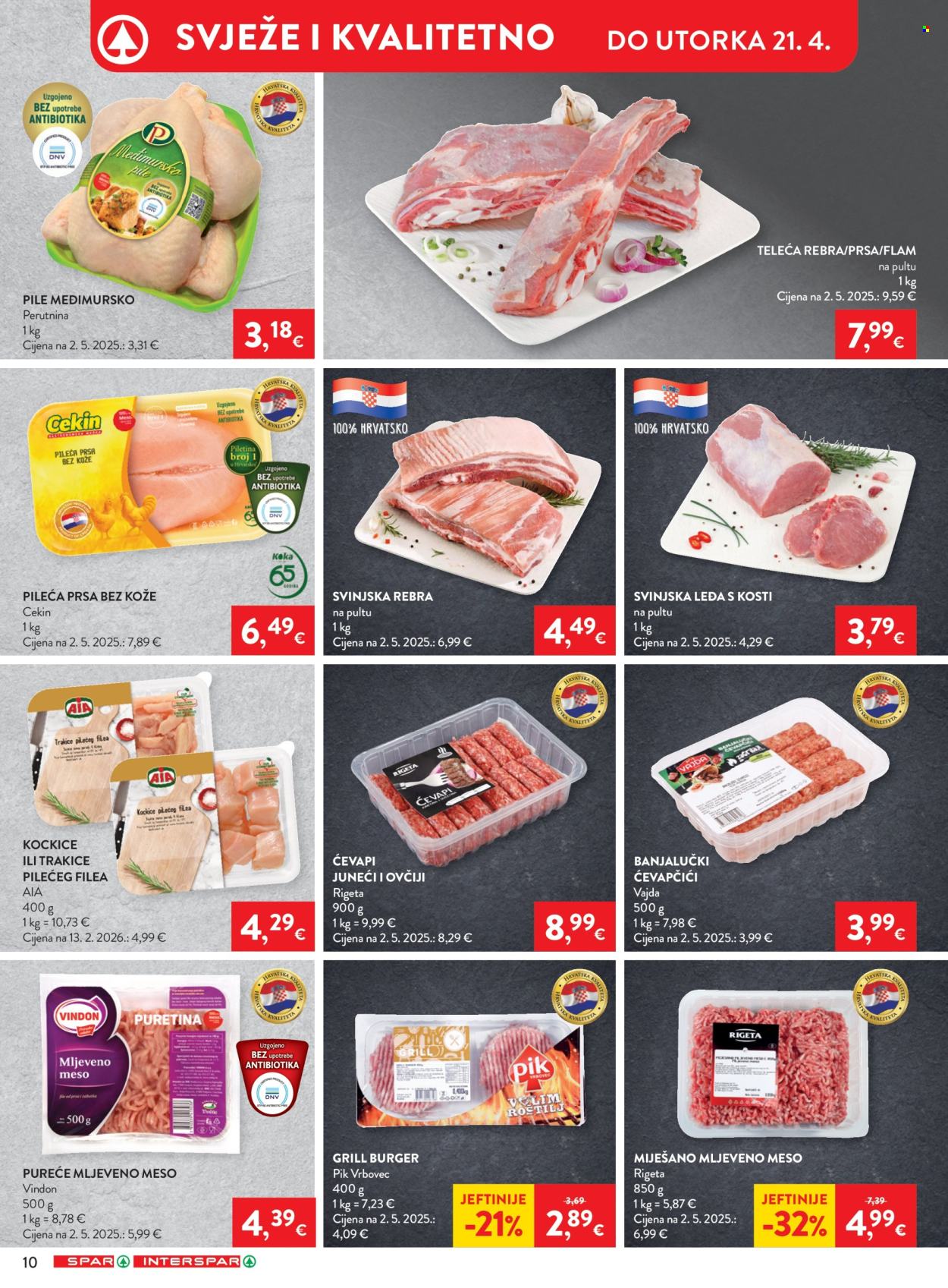 INTERSPAR katalog - 15.04.2026. - 21.04.2026. Stranica 10