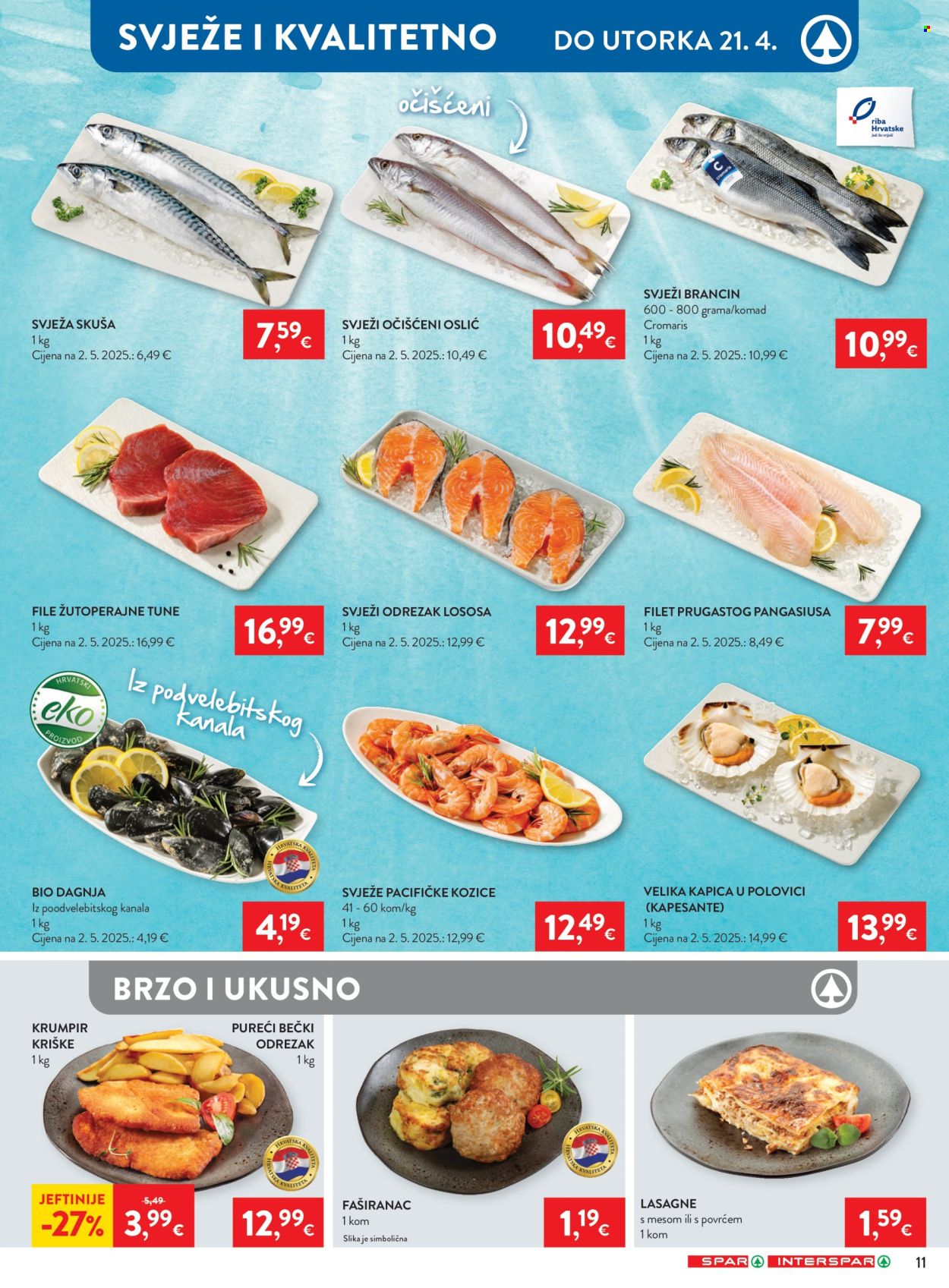 INTERSPAR katalog - 15.04.2026. - 21.04.2026. Stranica 11
