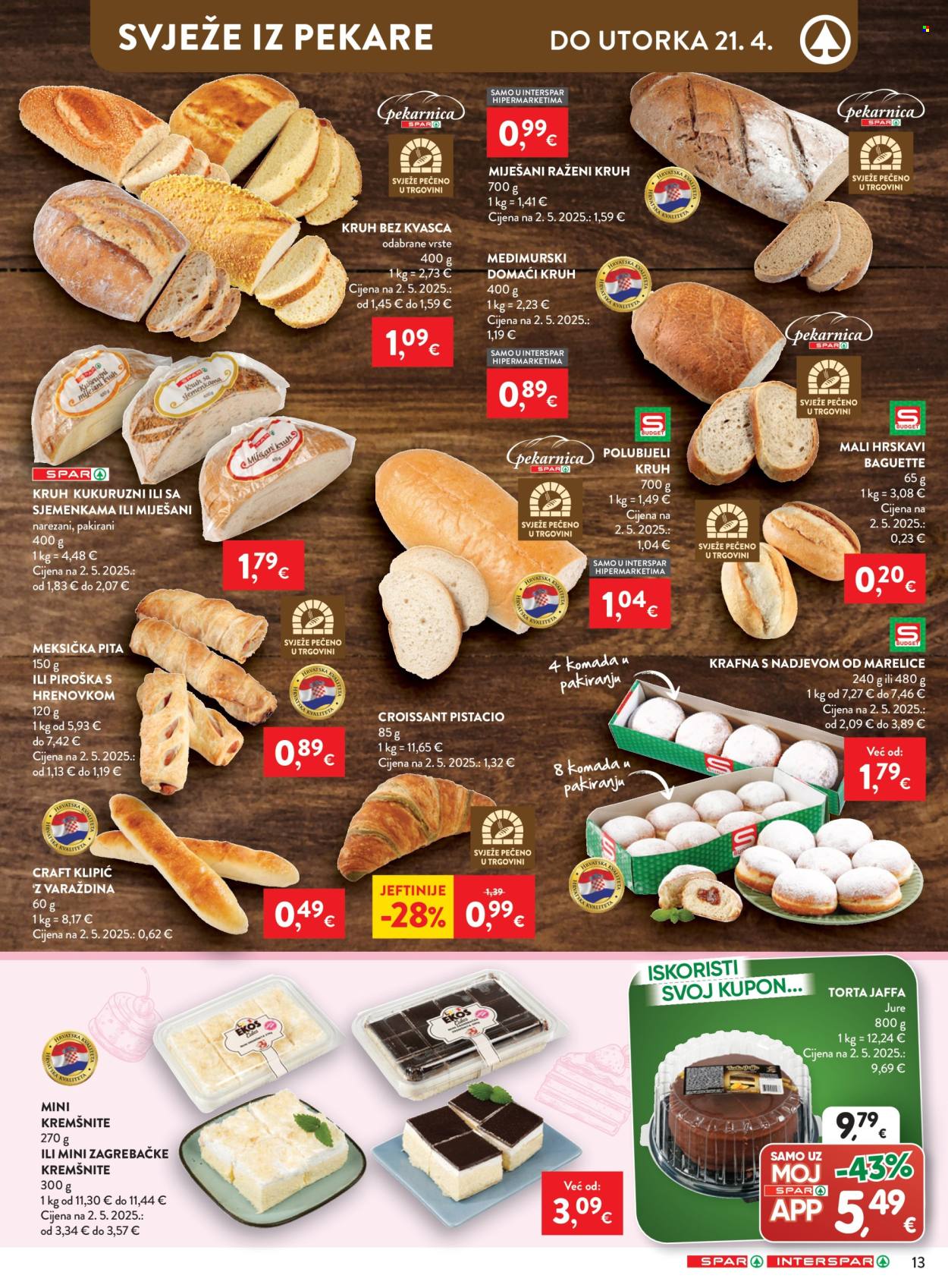 INTERSPAR katalog - 15.04.2026. - 21.04.2026. Stranica 13
