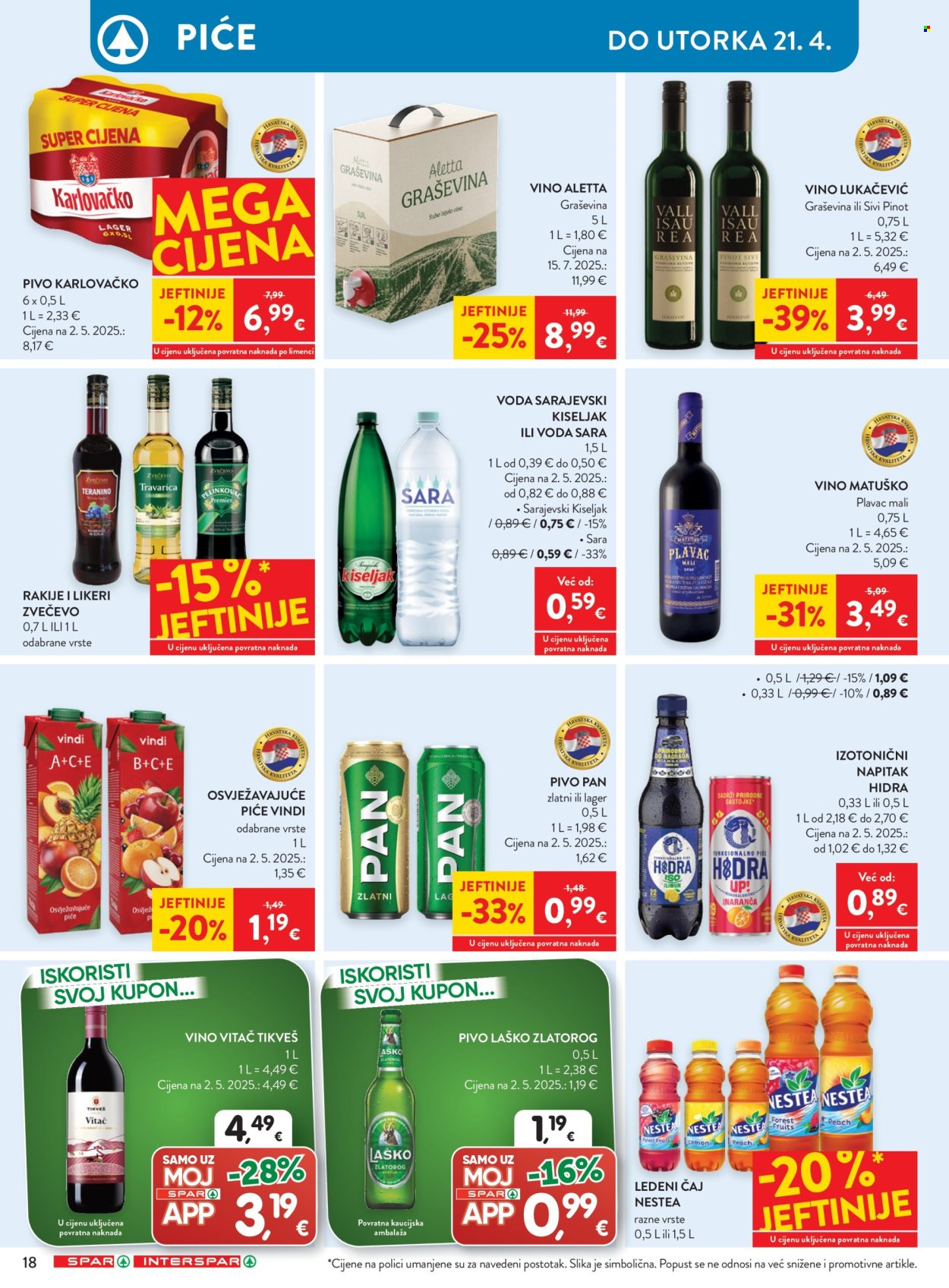 SPAR katalog - 15.04.2026. - 21.04.2026. Stranica 22