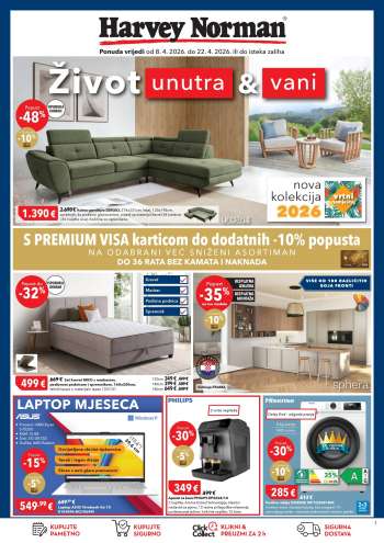 Harvey Norman katalog - 08.04.2026. - 22.04.2026.