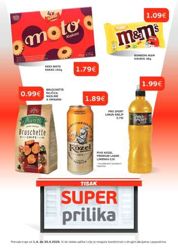 Tisak katalog - 01.04.2026. - 30.04.2026.