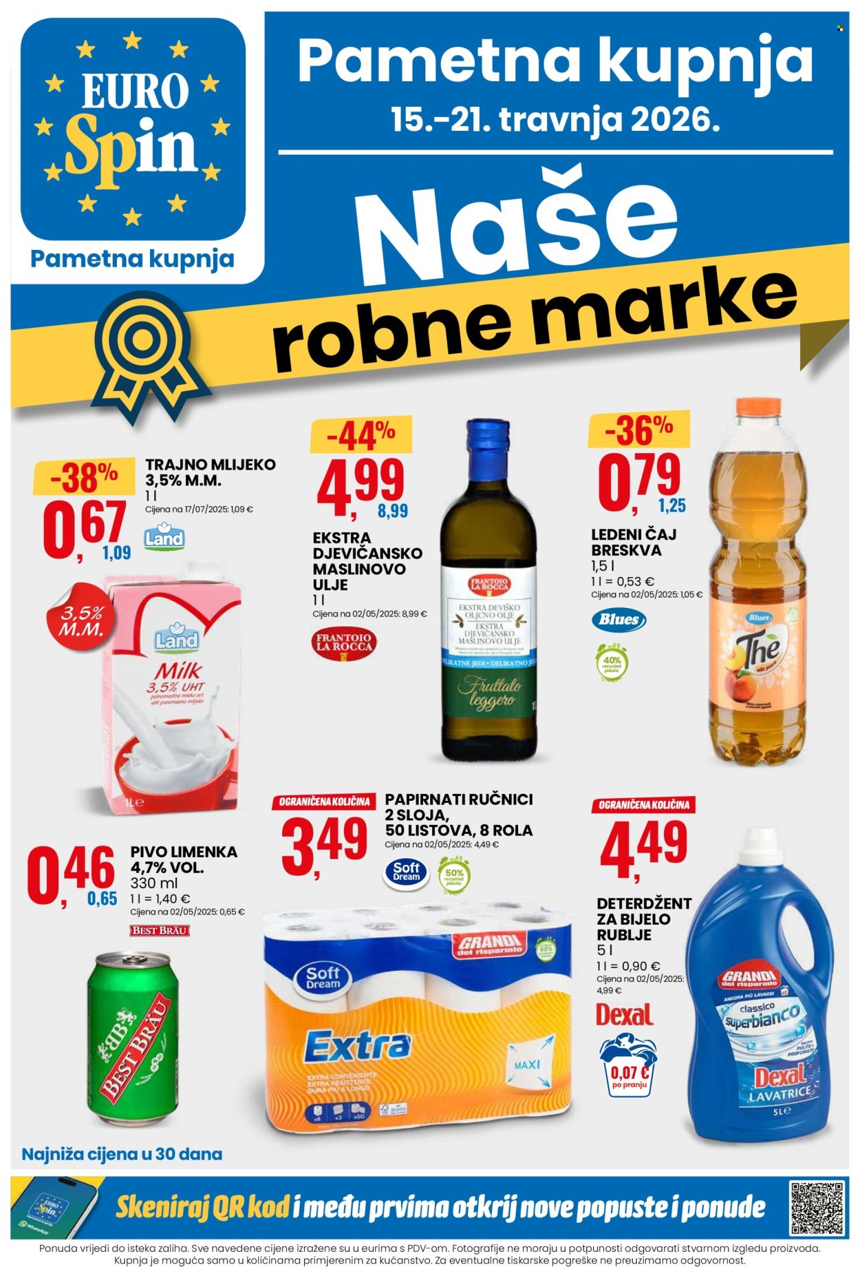 Eurospin katalog - 15.04.2026. - 21.04.2026. Stranica 1