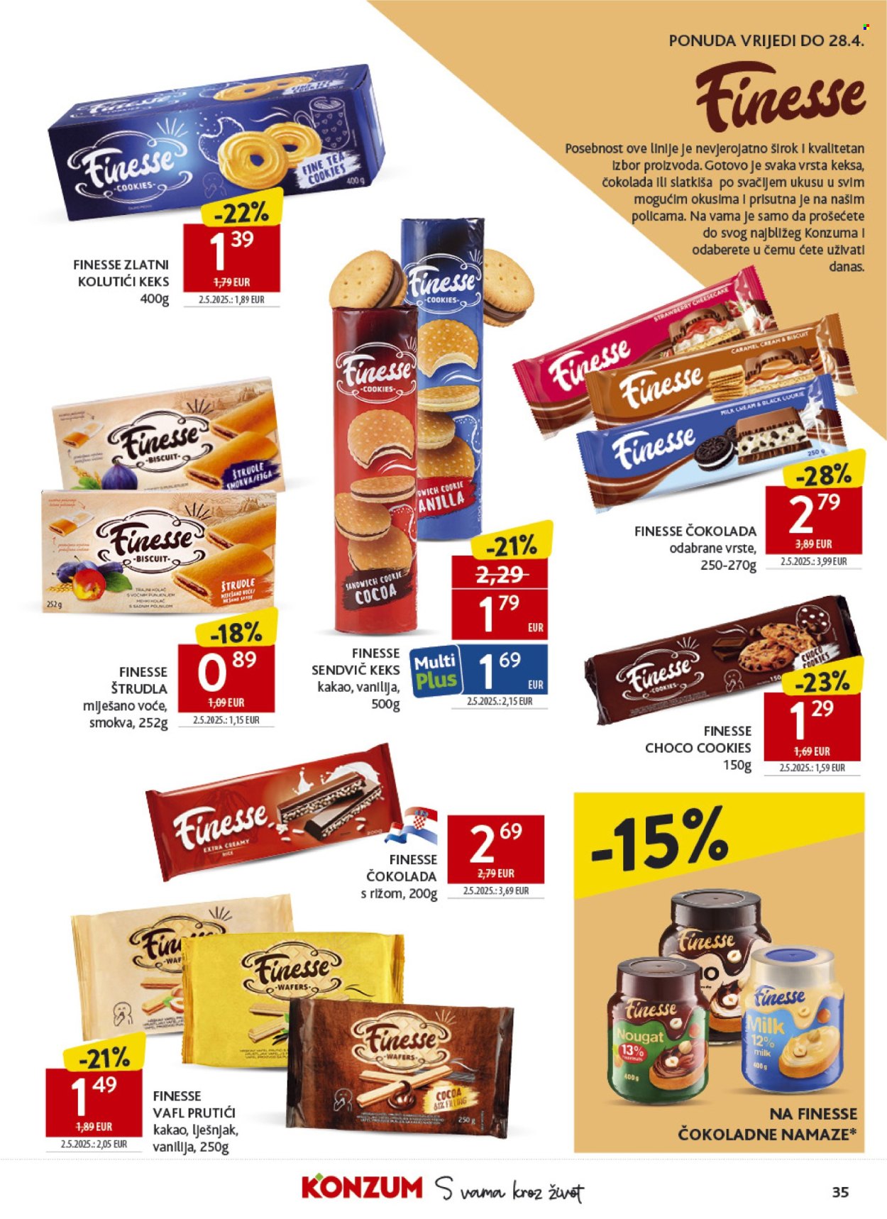 Konzum katalog - 15.04.2026. - 21.04.2026. Stranica 35