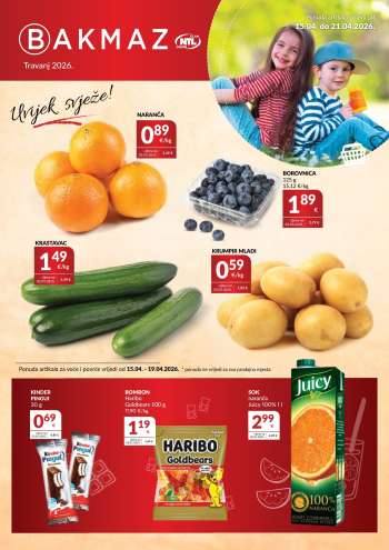 Bakmaz katalog - 15.04.2026. - 21.04.2026.