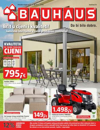 Bauhaus katalog - 15.04.2026. - 28.04.2026.