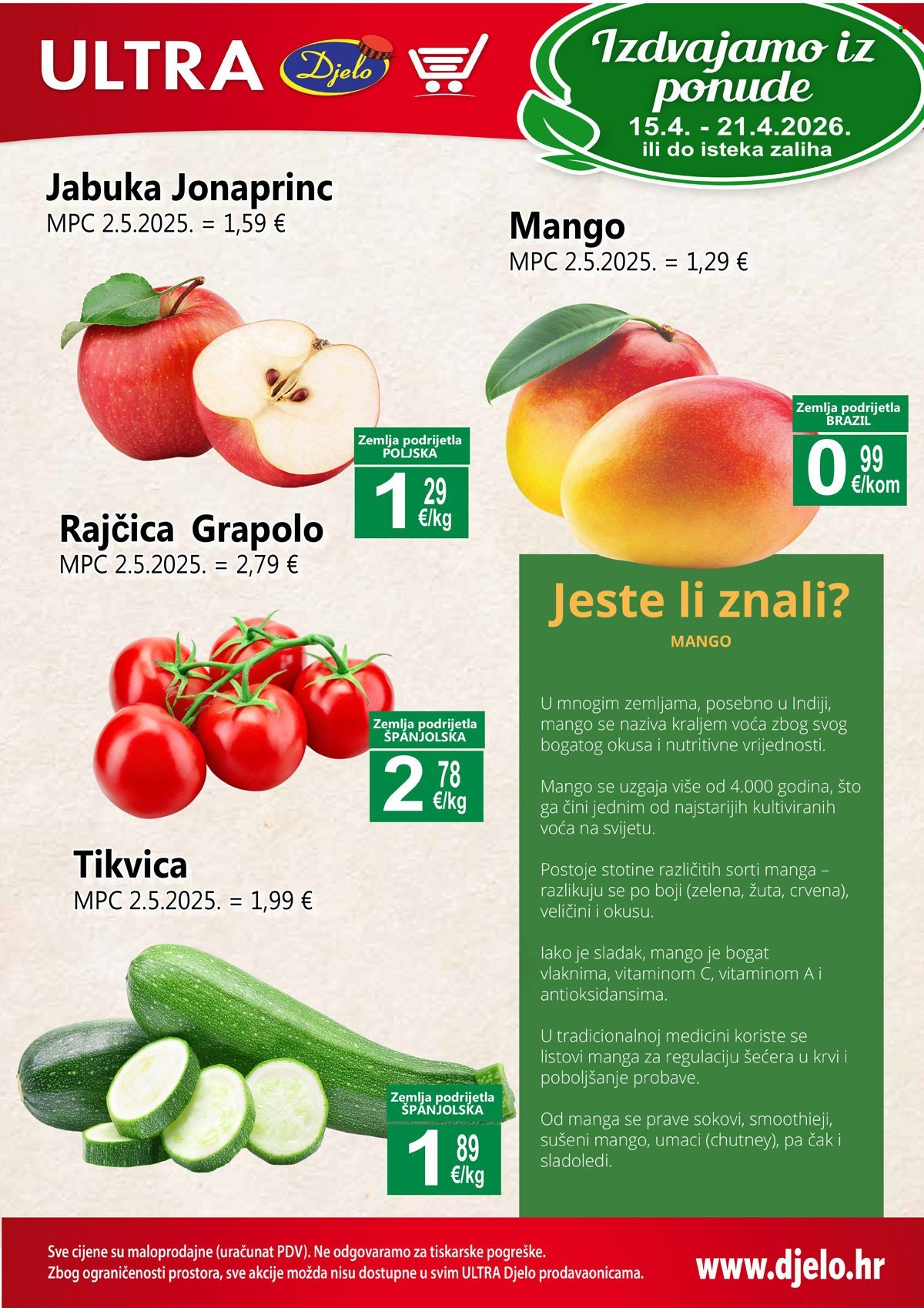 Djelo katalog - 15.04.2026. - 21.04.2026. Stranica 1