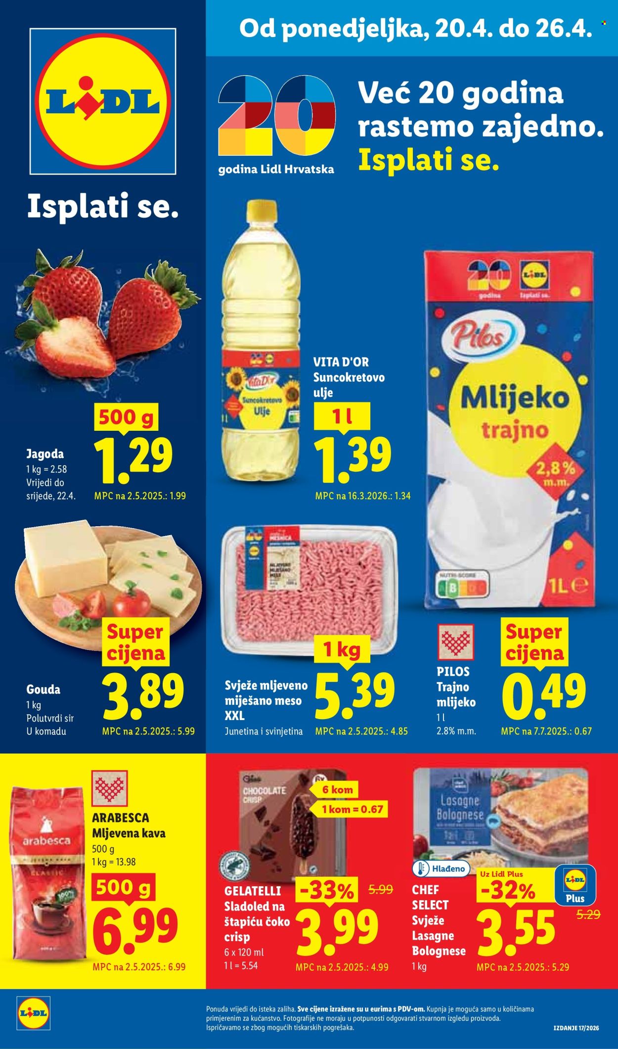 Lidl katalog - 20.04.2026. - 26.04.2026. Stranica 1