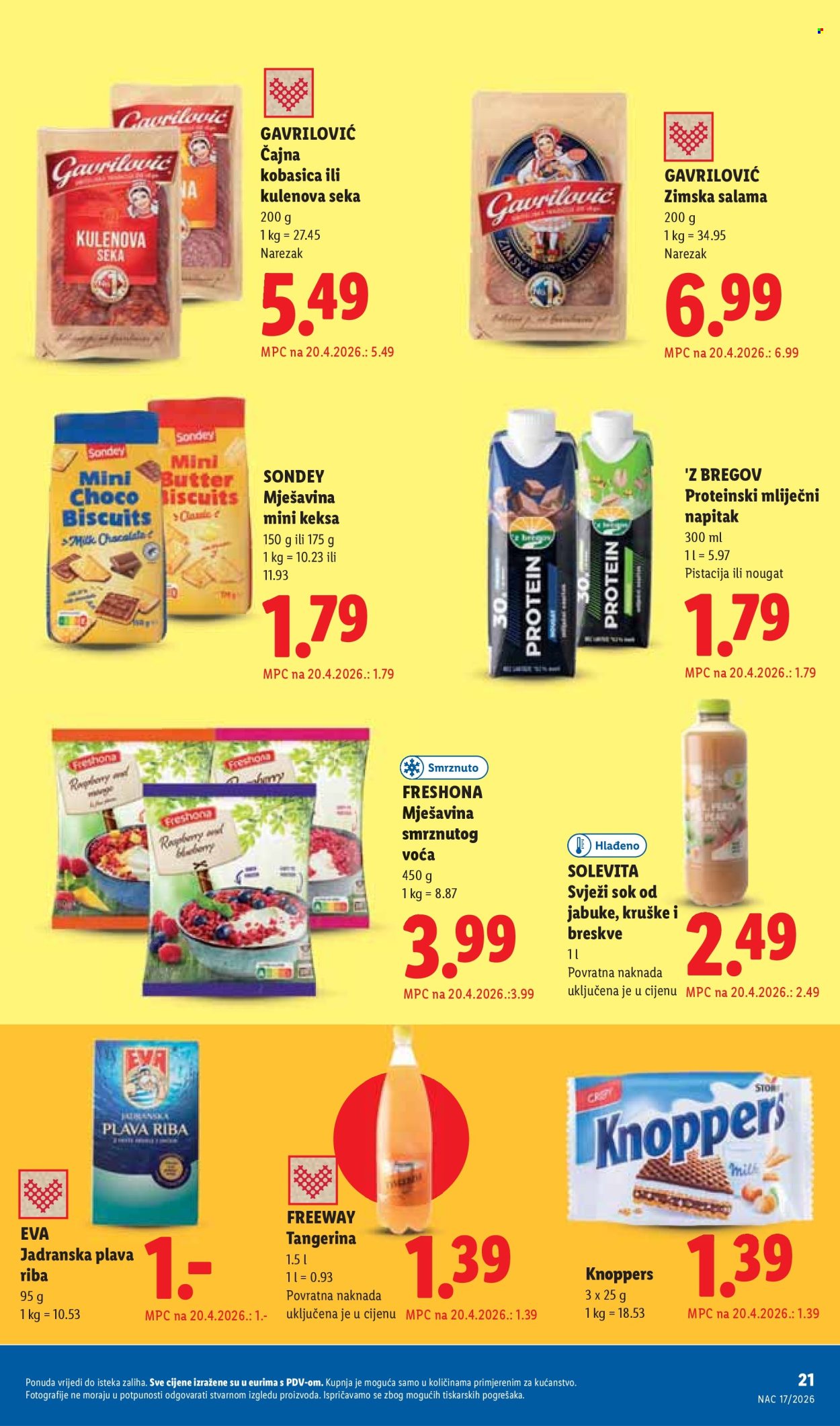 Lidl katalog - 20.04.2026. - 26.04.2026. Stranica 21