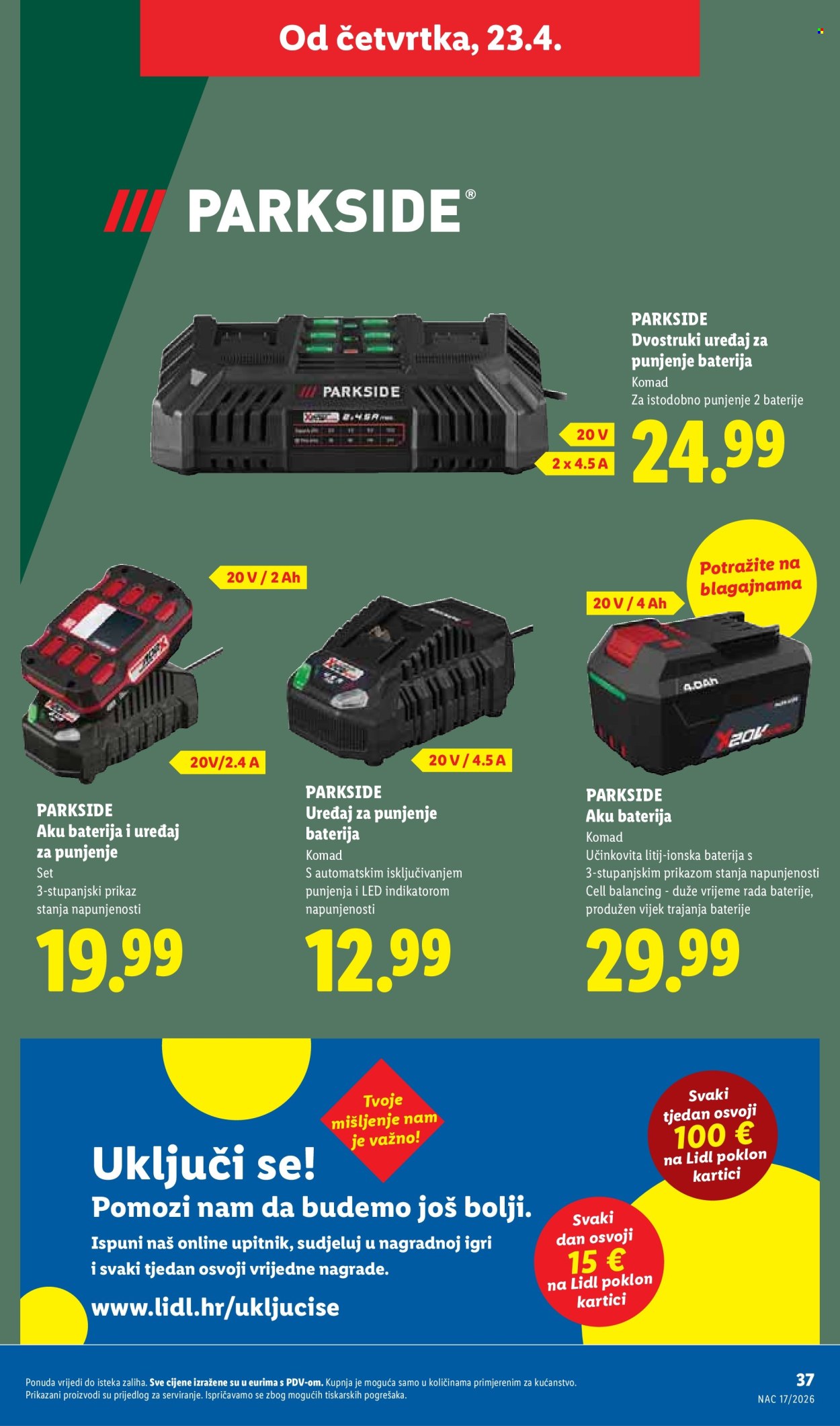 Lidl katalog - 20.04.2026. - 26.04.2026. Stranica 37