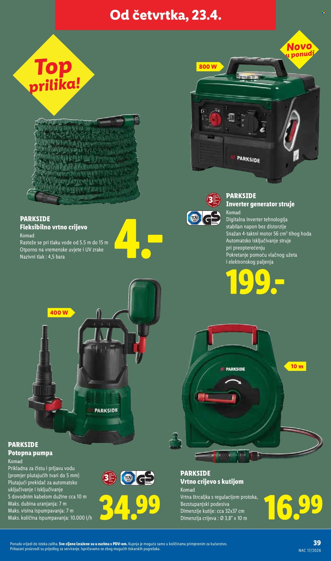 Lidl katalog - 20.04.2026. - 26.04.2026. Stranica 39