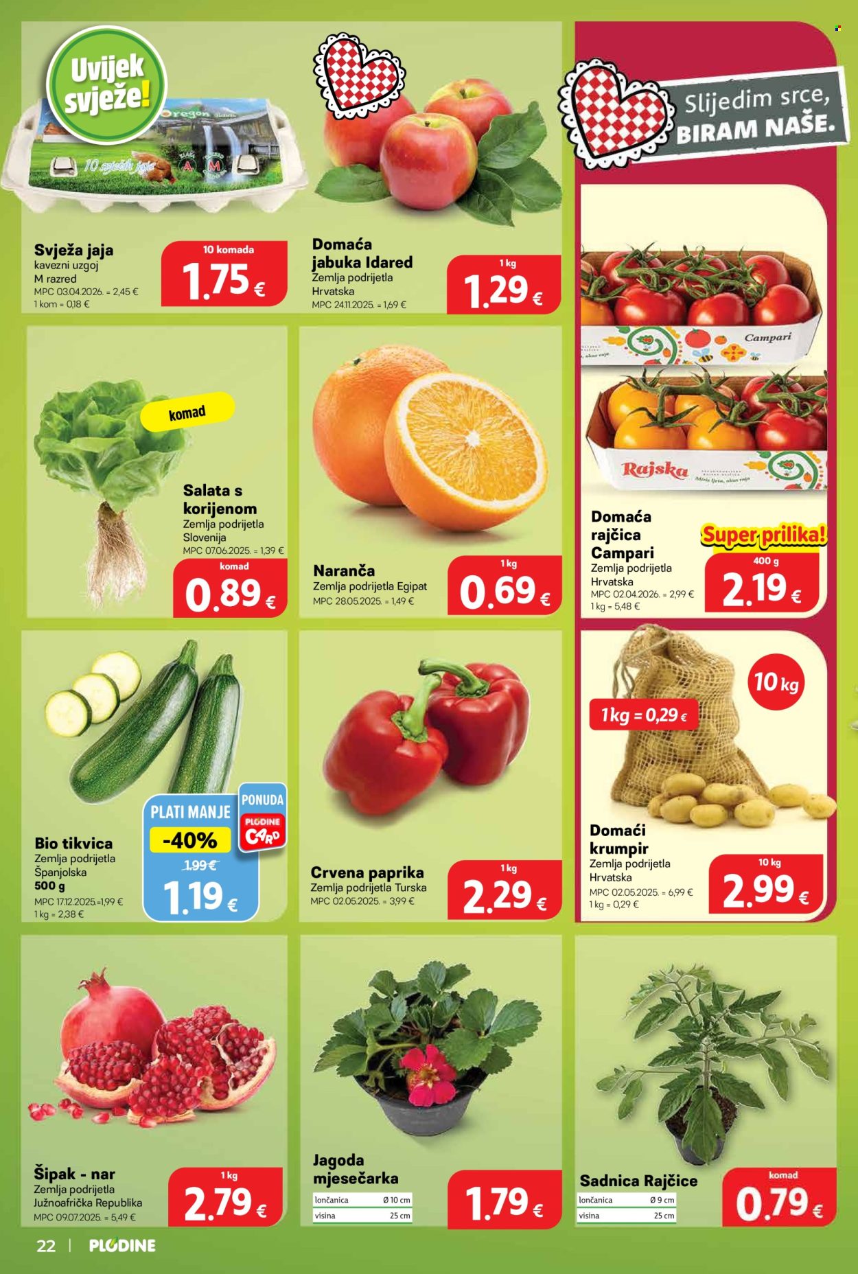 Plodine katalog - 22.04.2026. - 28.04.2026. Stranica 22