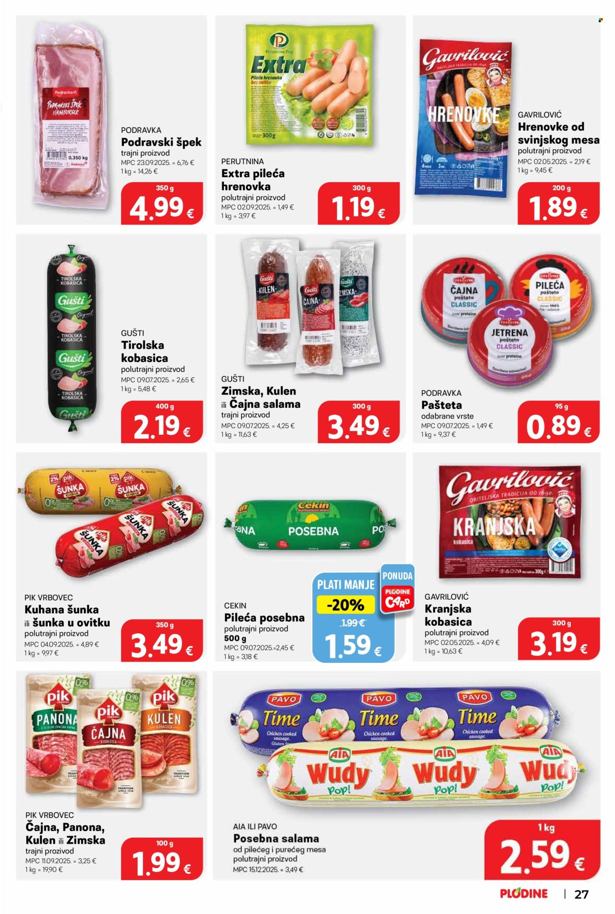 Plodine katalog - 22.04.2026. - 28.04.2026. Stranica 27