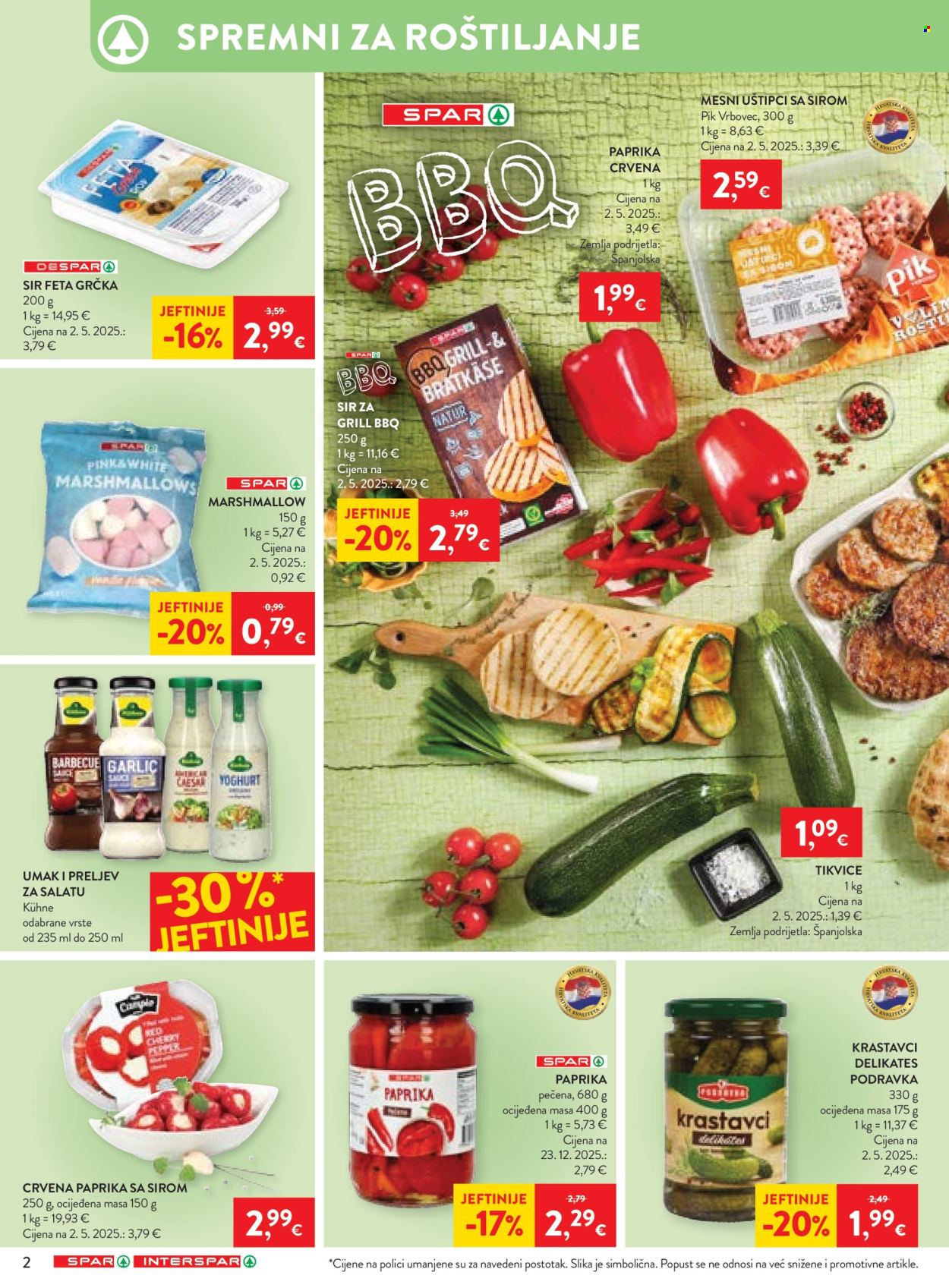 INTERSPAR katalog - 22.04.2026. - 28.04.2026. Stranica 2