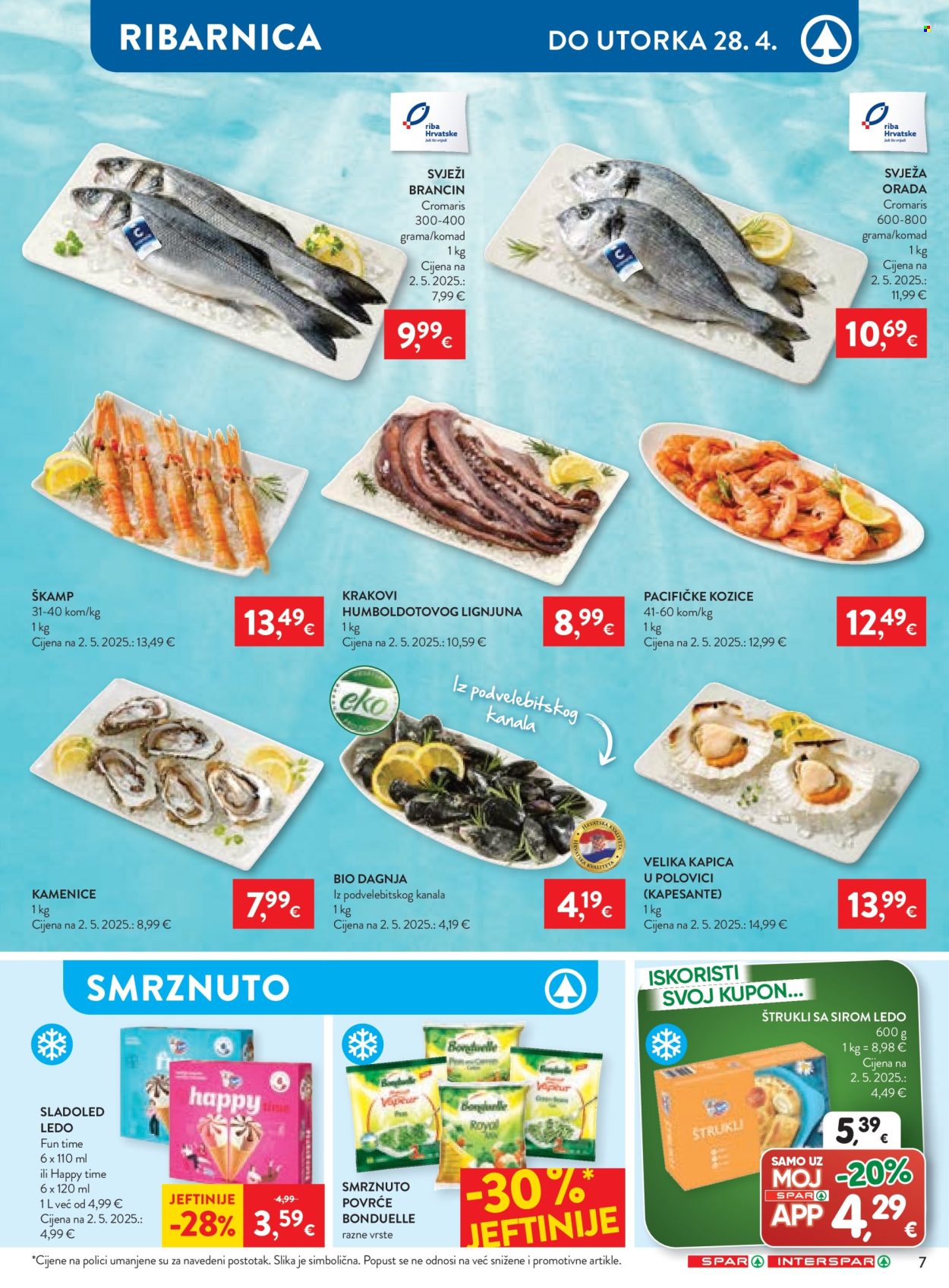SPAR katalog - 22.04.2026. - 28.04.2026. Stranica 7