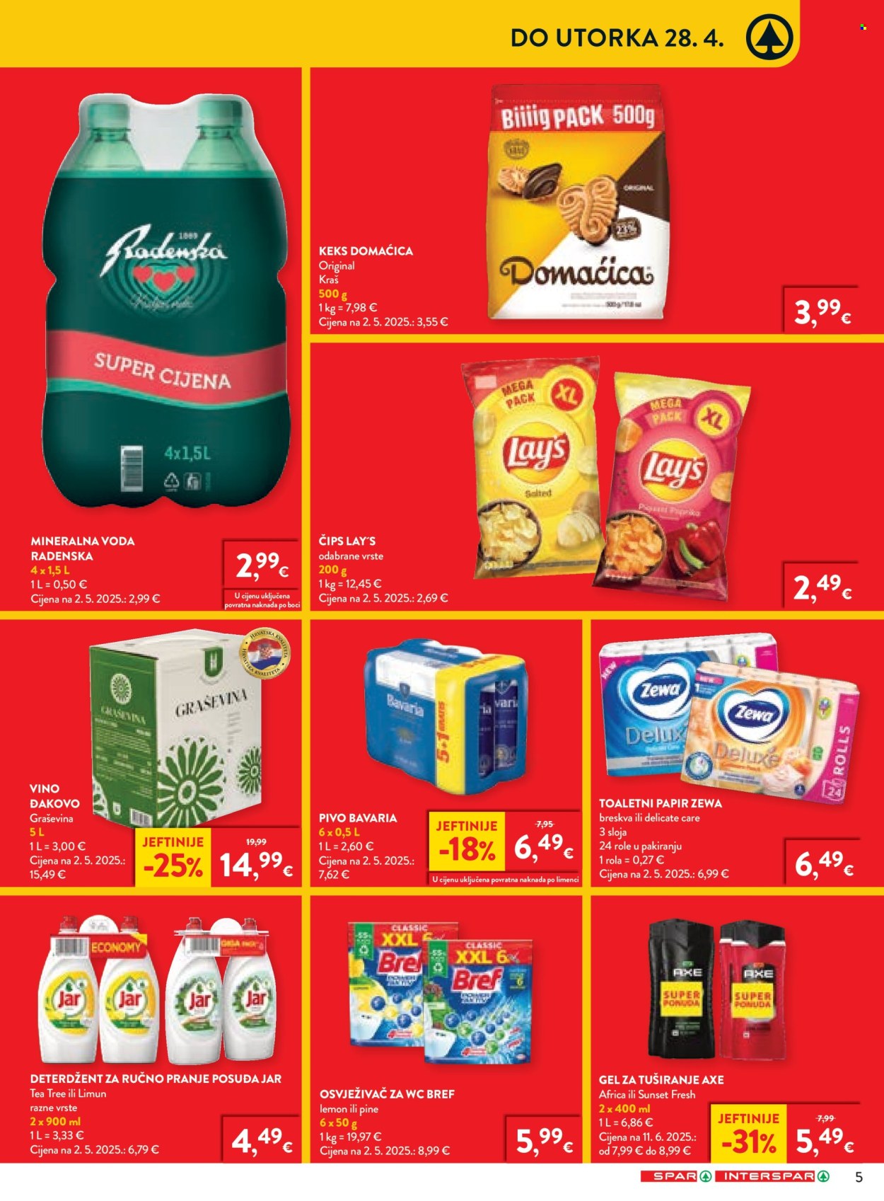 INTERSPAR katalog - 22.04.2026. - 28.04.2026. Stranica 5