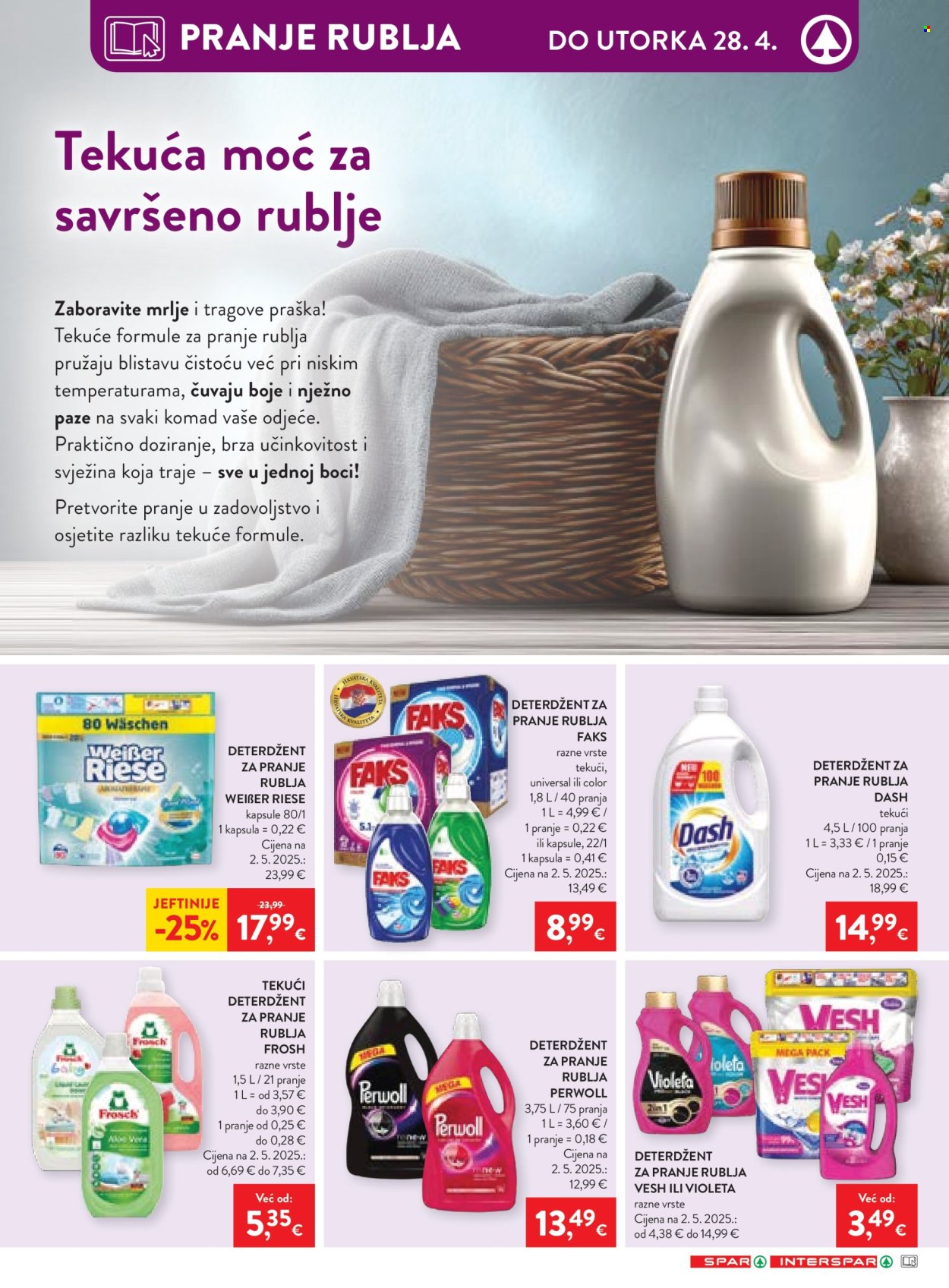 SPAR katalog - 22.04.2026. - 28.04.2026. Stranica 18