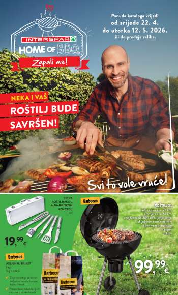 INTERSPAR katalog - 22.04.2026. - 12.05.2026.