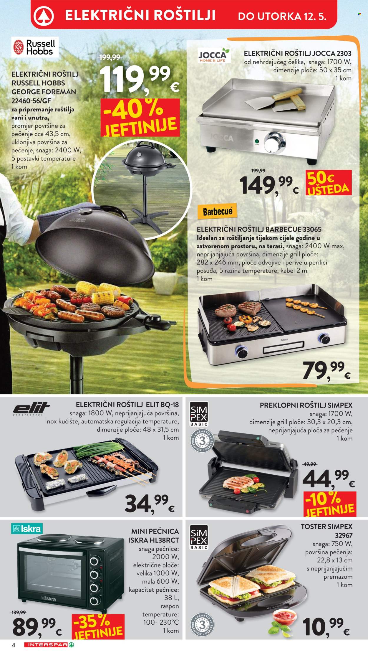 INTERSPAR katalog - 22.04.2026. - 12.05.2026. Stranica 4
