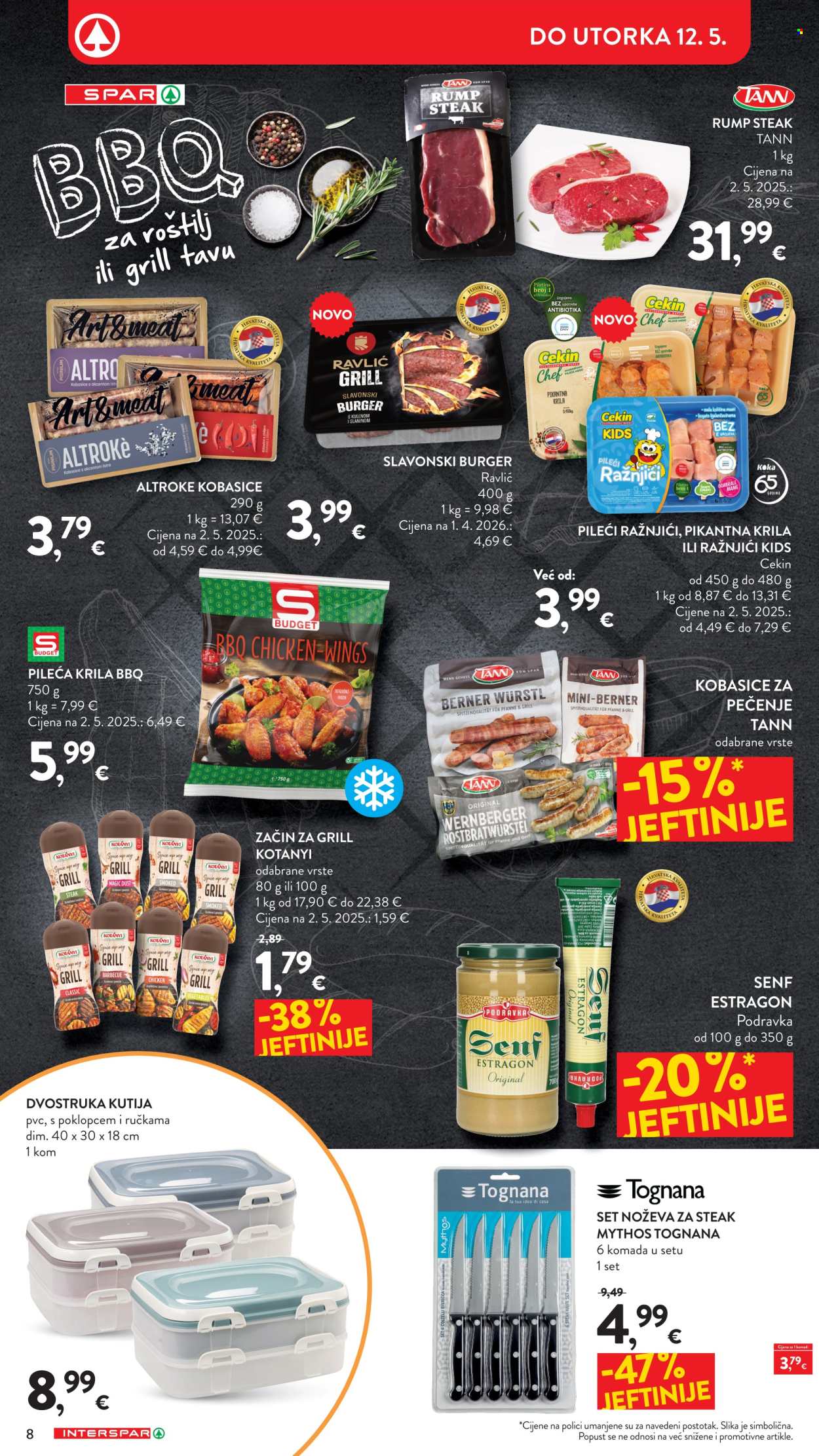 INTERSPAR katalog - 22.04.2026. - 12.05.2026. Stranica 8
