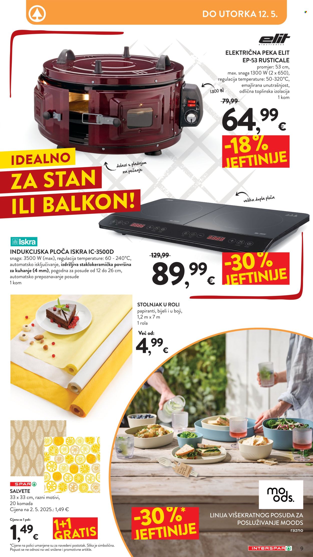 INTERSPAR katalog - 22.04.2026. - 12.05.2026. Stranica 9