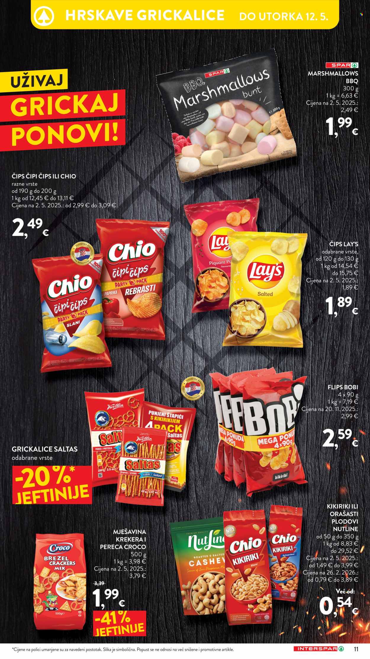 INTERSPAR katalog - 22.04.2026. - 12.05.2026. Stranica 11