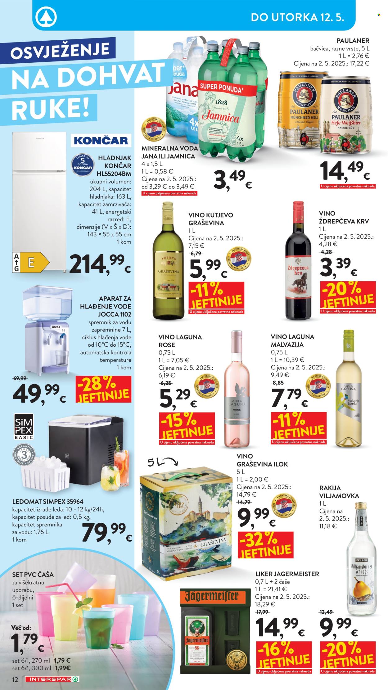 INTERSPAR katalog - 22.04.2026. - 12.05.2026. Stranica 12
