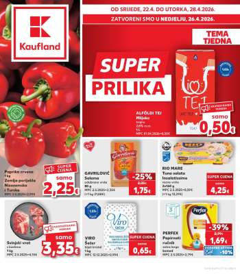Kaufland katalog - 22.04.2026. - 28.04.2026.