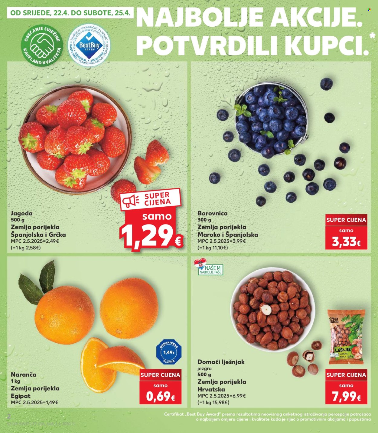 Kaufland katalog - 22.04.2026. - 28.04.2026. Stranica 2