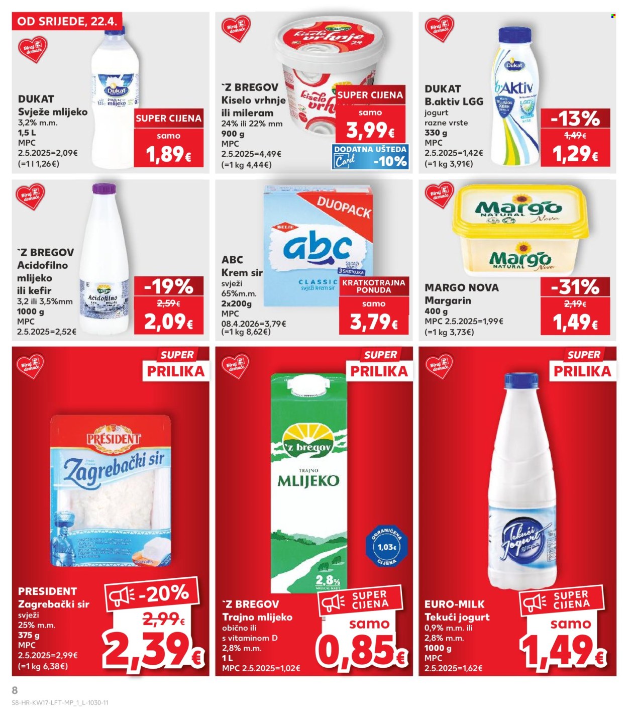 Kaufland katalog - 22.04.2026. - 28.04.2026. Stranica 8