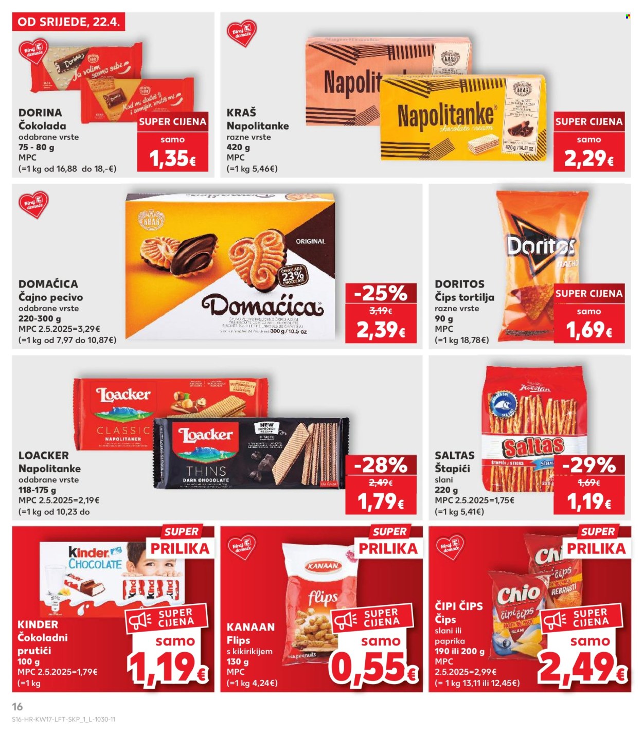 Kaufland katalog - 22.04.2026. - 28.04.2026. Stranica 16