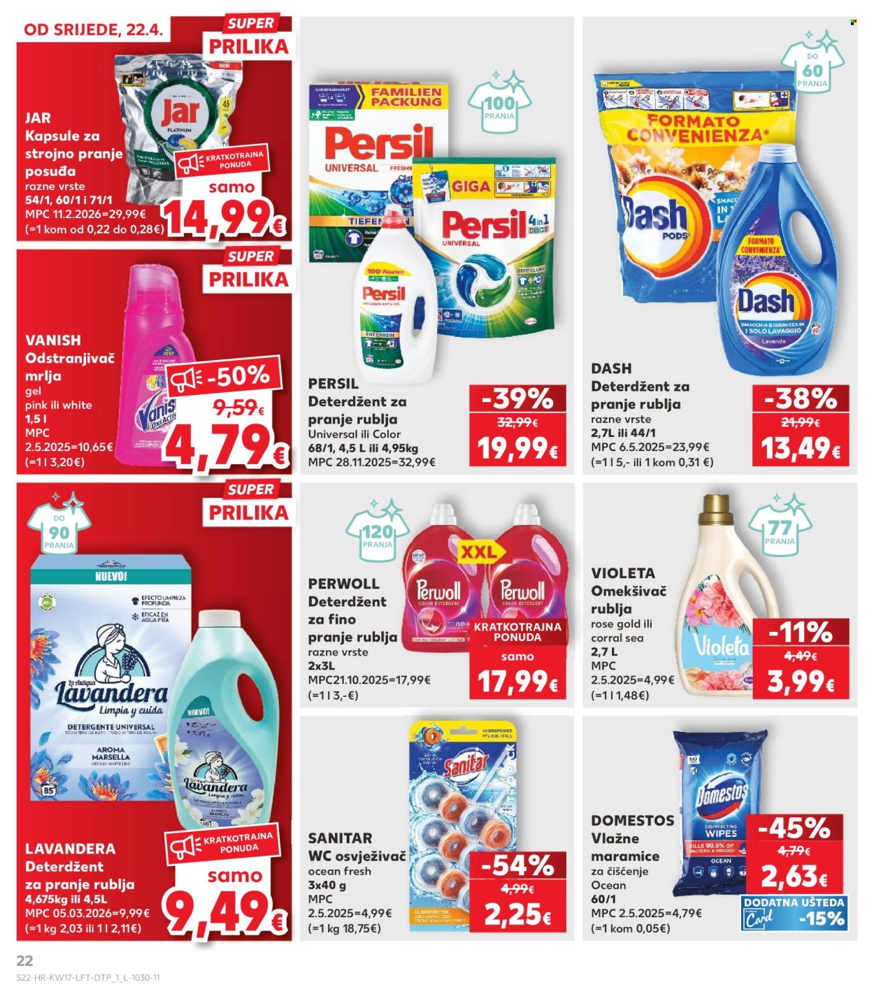 Kaufland katalog - 22.04.2026. - 28.04.2026. Stranica 22