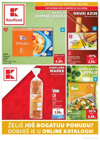 Kaufland katalog - 22.04.2026. - 28.04.2026.