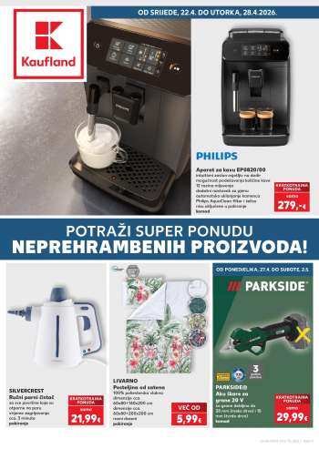 Kaufland katalog - 22.04.2026. - 28.04.2026.