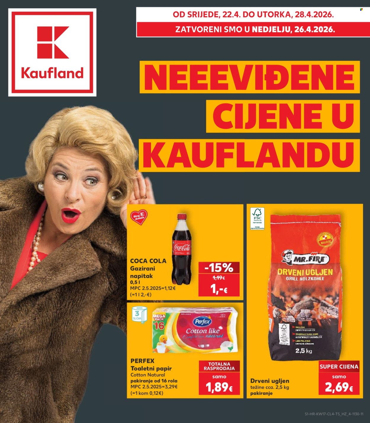 Kaufland katalog - 22.04.2026. - 28.04.2026. Stranica 1