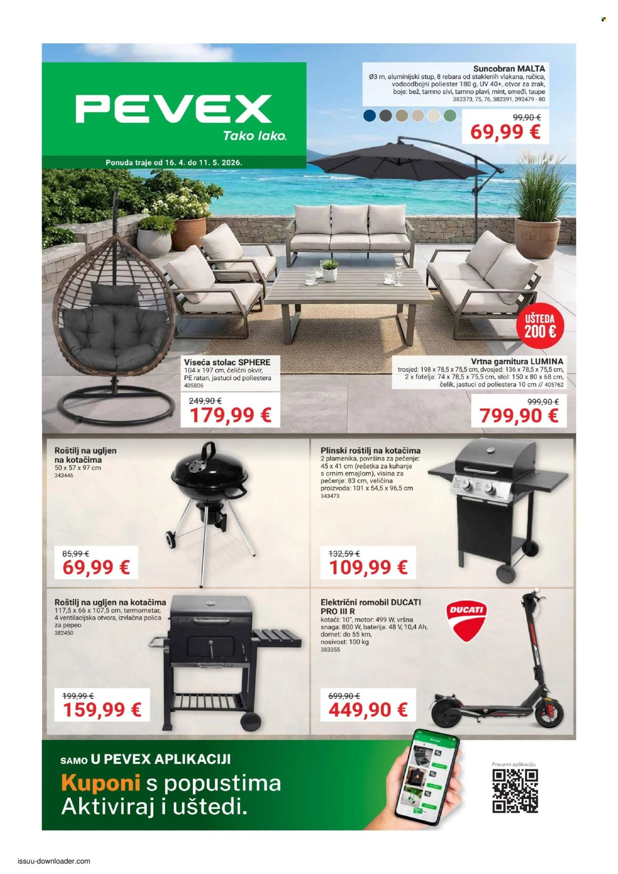 Pevex katalog - 16.04.2026. - 11.05.2026. Stranica 1