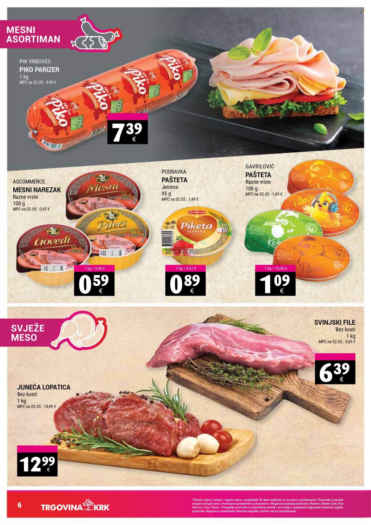 Trgovina KRK katalog - 16.04.2026. - 01.05.2026. Stranica 6