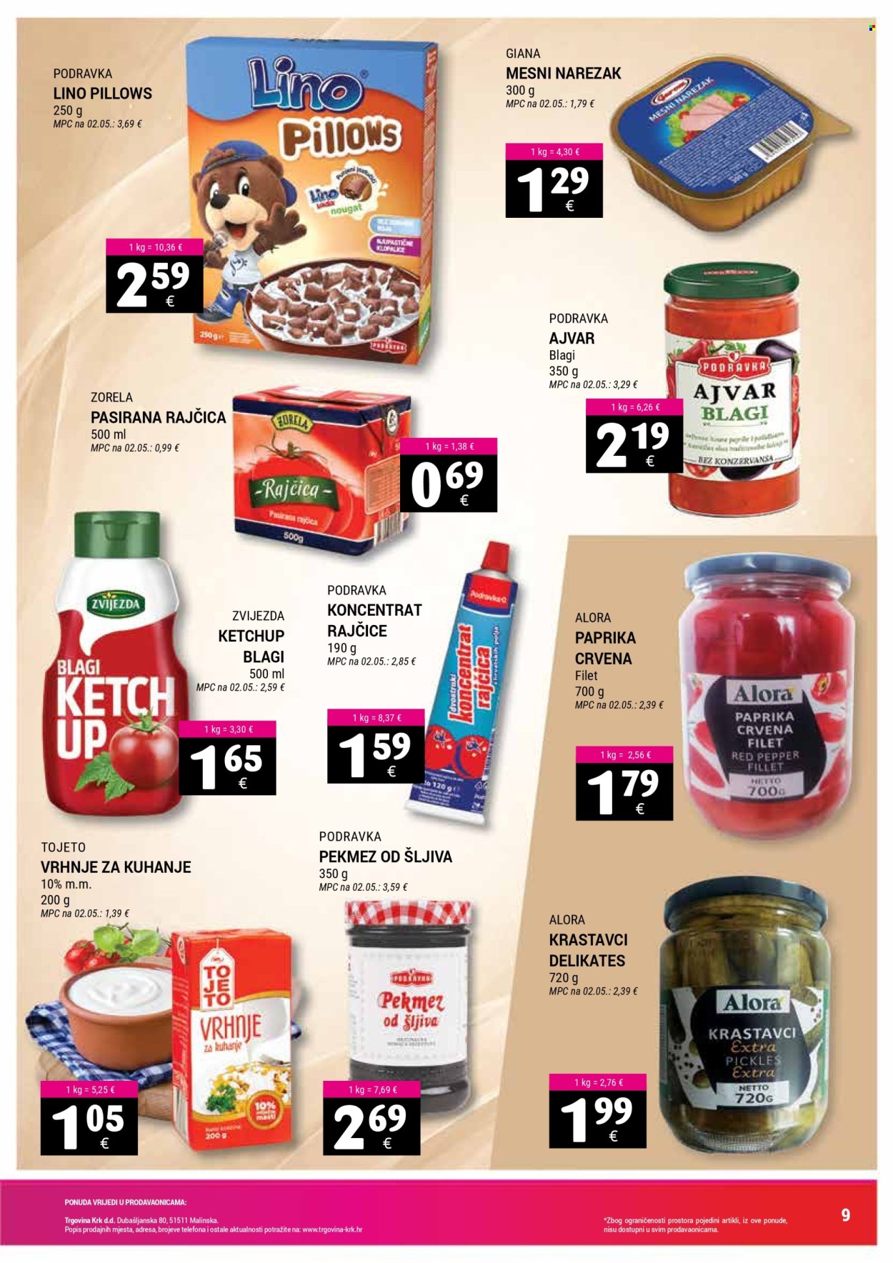 Trgovina KRK katalog - 16.04.2026. - 01.05.2026. Stranica 9