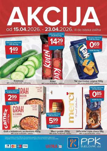 PPK Bjelovar katalog - 15.04.2026. - 23.04.2026.