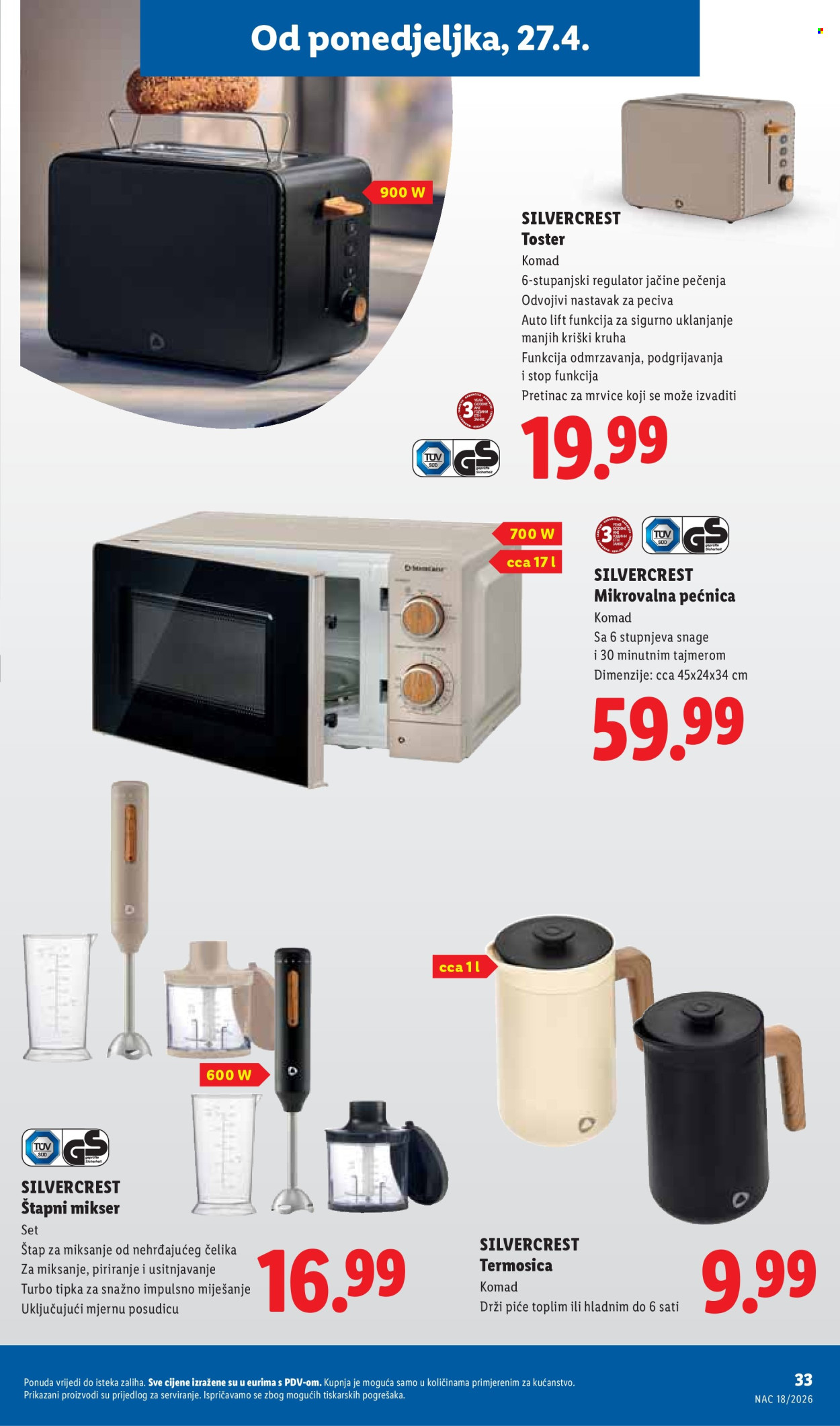 Lidl katalog - 27.04.2026. - 03.05.2026. Stranica 33