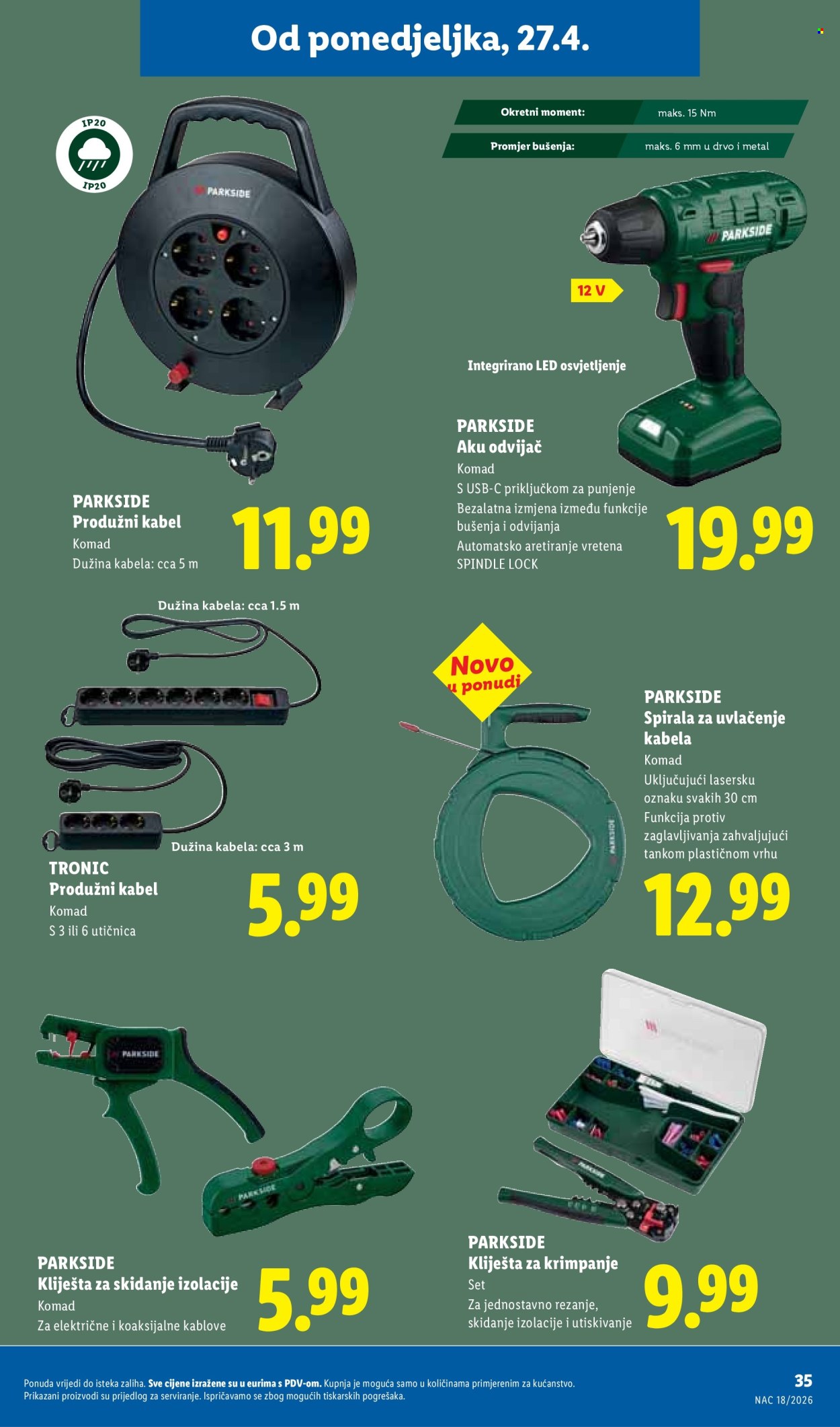 Lidl katalog - 27.04.2026. - 03.05.2026. Stranica 35